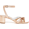 LOEFFLER RANDALL metallic sandal - Sandały - 