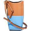 LOEWE Gate Pocket bi-colour leather cros - Messenger bags - £437.00  ~ $574.99
