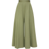 LOEWE High-rise twill culottes $878 - Spodnie Capri - 