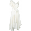 LOEWE asymmetric ruffle dress - sukienki - 