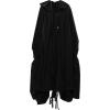 LOEWE black oversized coat dress - 外套 - 