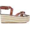 LOEWE leather wedge sandal - Zeppe - 
