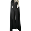 LOULOU cape sleeves jumpsuit - Pantaloni capri - 