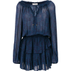 LOVE SHACK FANCY printed ruffled dress - sukienki - 