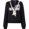 LOVE MOSCHINO medal print sweatshirt 172 - Majice - dolge - 