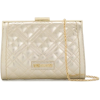 LOVE MOSCHINO quilted logo clutch - Clutch bags - 