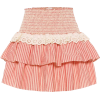 LOVESHACKFANCY Dana cotton miniskirt - Skirts - 
