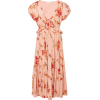 LOVESHACKFANCY midi floral tie dress - ワンピース・ドレス - 