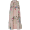 LUISA BECCARIA floral chiffon dress - Kleider - 