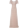 LUISA BECCARIA light pink lace dress - 连衣裙 - 