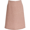 LUISA BECCARIA tweed skirt - 裙子 - 