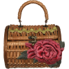 La Joie Rose Straw Bag - Kleine Taschen - 