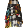 Laboni Printed Silk-Jacquard Skirt Preen - Skirts - 