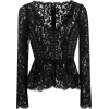 Lace Block Blazer - Jaquetas e casacos - 