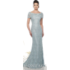 Lace Fit and Flare Gown Front - Ludzie (osoby) - 