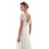 Lace Up Back Wedding Dress - Obleke - 