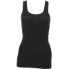 Ladies Black Cotton Spandex Tank Top - Top - $4.95  ~ £3.76