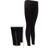 Ladies Zippered Leggings Black - 紧身裤 - $14.50  ~ ¥97.15