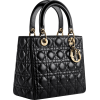 Lady Dior Black - Hand bag - 