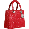 Lady Dior Red - Hand bag - 