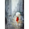 Lady With Umbrella by Vekkas Mahalle - Ilustrationen - 