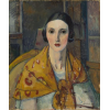 Lady from Honfleur by Leon Kroll  1923 - Ilustrationen - 