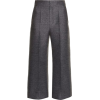 Lanvin Wide-leg flannel cropped - Pantaloni capri - 
