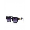 Large Square Medallion Arm Detail Sunglasses - Темные очки - $5.99  ~ 5.14€