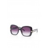 Large Square Metallic Detail Sunglasses - Sunglasses - $4.99 