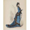 Late 1870s fashion plate - Иллюстрации - 