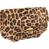 Lauren Merkin Blair Leopard Clutch Camel/Gold - Torbe z zaponko - $495.00  ~ 425.15€