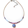 Lavander Druzy Necklace - Ожерелья - $42.00  ~ 36.07€
