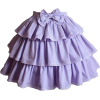 Lavender Lolita Skirt - Юбки - 