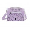 Lavender Magic Circle Satchel - Bolsas com uma fivela - 