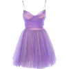 Lavender and Pink Tulle Dress - Dresses - 