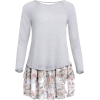 Layered sweater dress (Venus) - Dresses - $32.99 