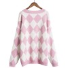 Lazy wind sweater pullover loose sweater - Swetry - 