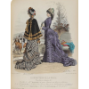 Le Moniteur de la Mode 1876 - Rascunhos - 