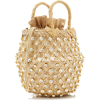 Le Nine Large Nina Gold Basket - Hand bag - 