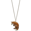 Leaping Fox Necklace AndMary - ネックレス - 