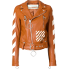 Leather Jackets,Off-White,fash - Jacket - coats - $2,136.00 