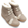Leather high-top sneaker - Superge - 