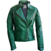 Leather Skin Green Brando Women Genuine - Jacket - coats - $189.99 