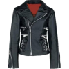 Leather Skin Women Black Belted High Qua - Jacket - coats - 