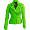 Leather Skin Women Parrot Green Brando S - Jaquetas e casacos - 
