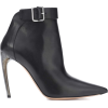 Leather ankle boots - Škornji - 