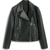 Leather jacket - アウター - 