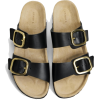 Leather sandals with buckle - Japanke - 