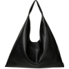 Leather tote bags black - Hand bag - $49.99 