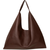 Leather tote brown - Hand bag - $49.99 